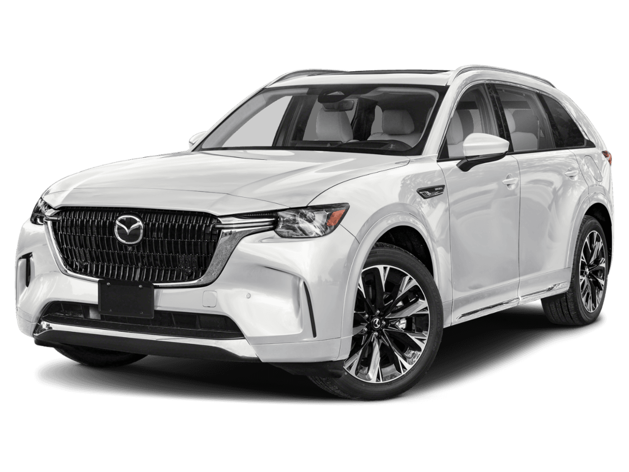 2025 Mazda CX-90 3.3 - Front 3/4, facing to the left