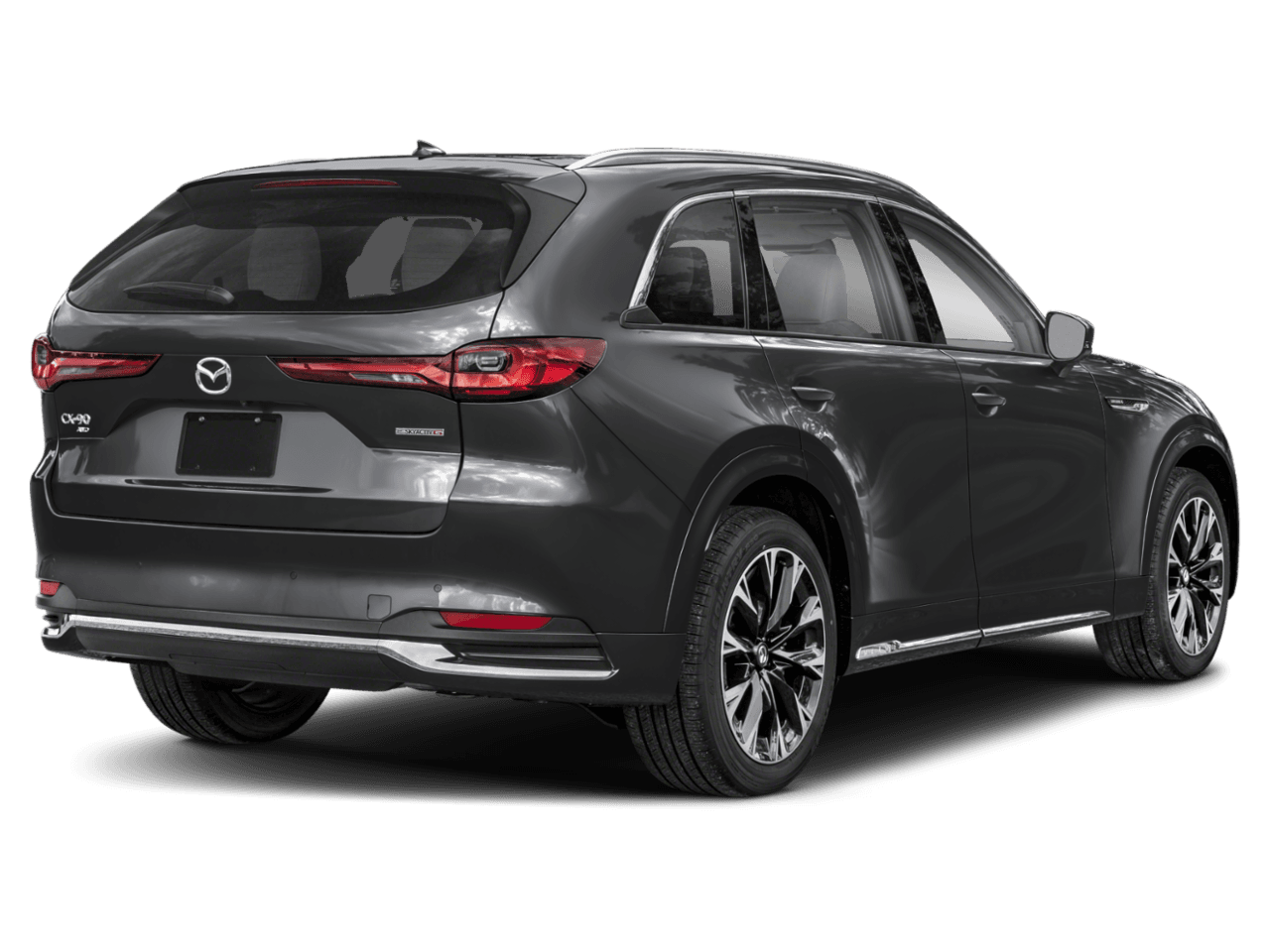 2025 Mazda CX-90 S Premium Package - Rear 3/4, facing to the right