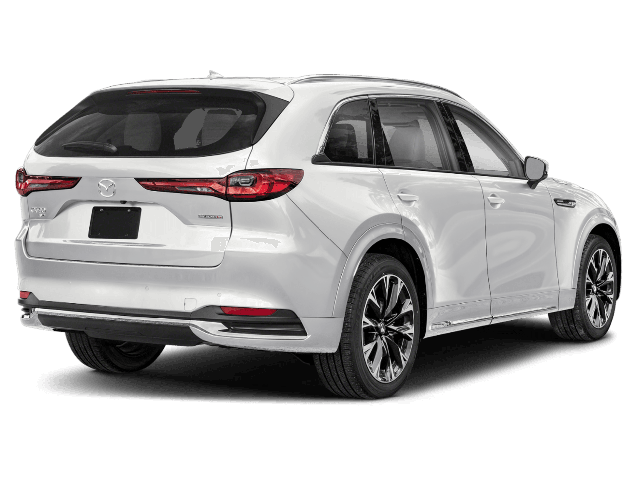 2025 Mazda CX-90 3.3 - Rear 3/4, facing to the right