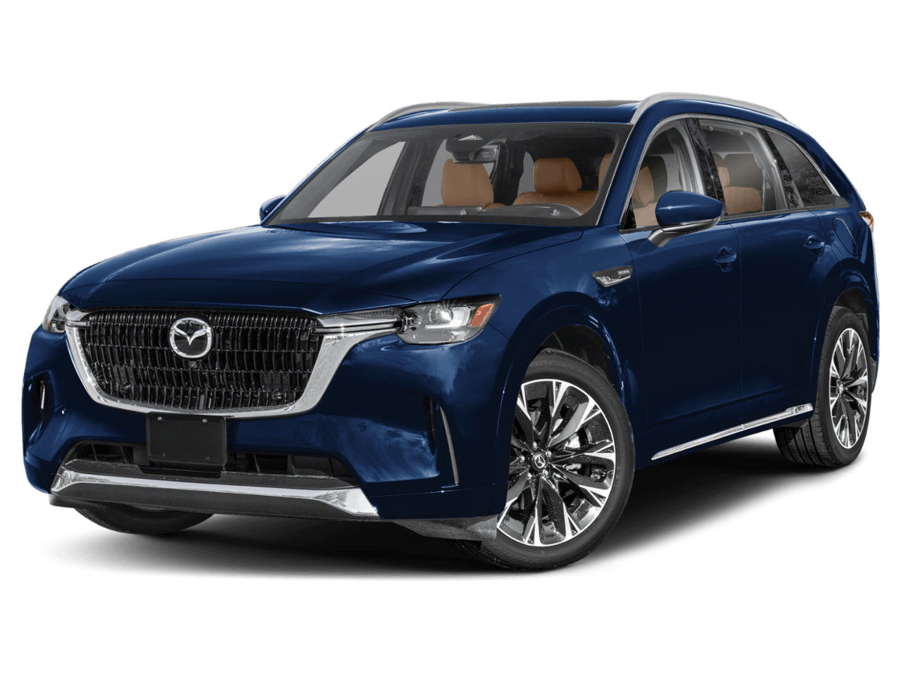 2025 Mazda CX-90 3.3 - Front 3/4, facing to the left