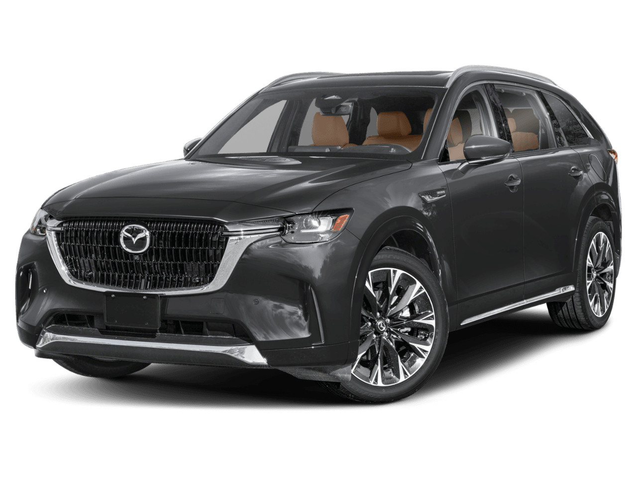 2025 Mazda CX-90 3.3 - Front 3/4, facing to the left