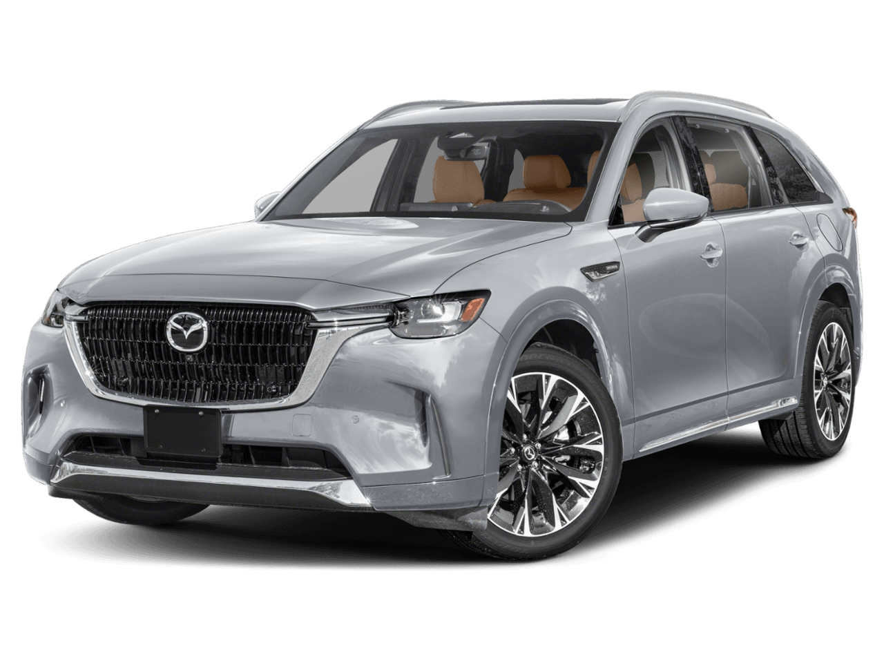 2025 Mazda CX-90 3.3 - Front 3/4, facing to the left