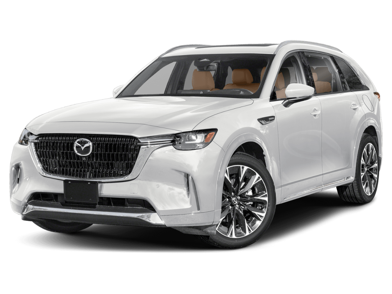 2025 Mazda CX-90 3.3 - Front 3/4, facing to the left