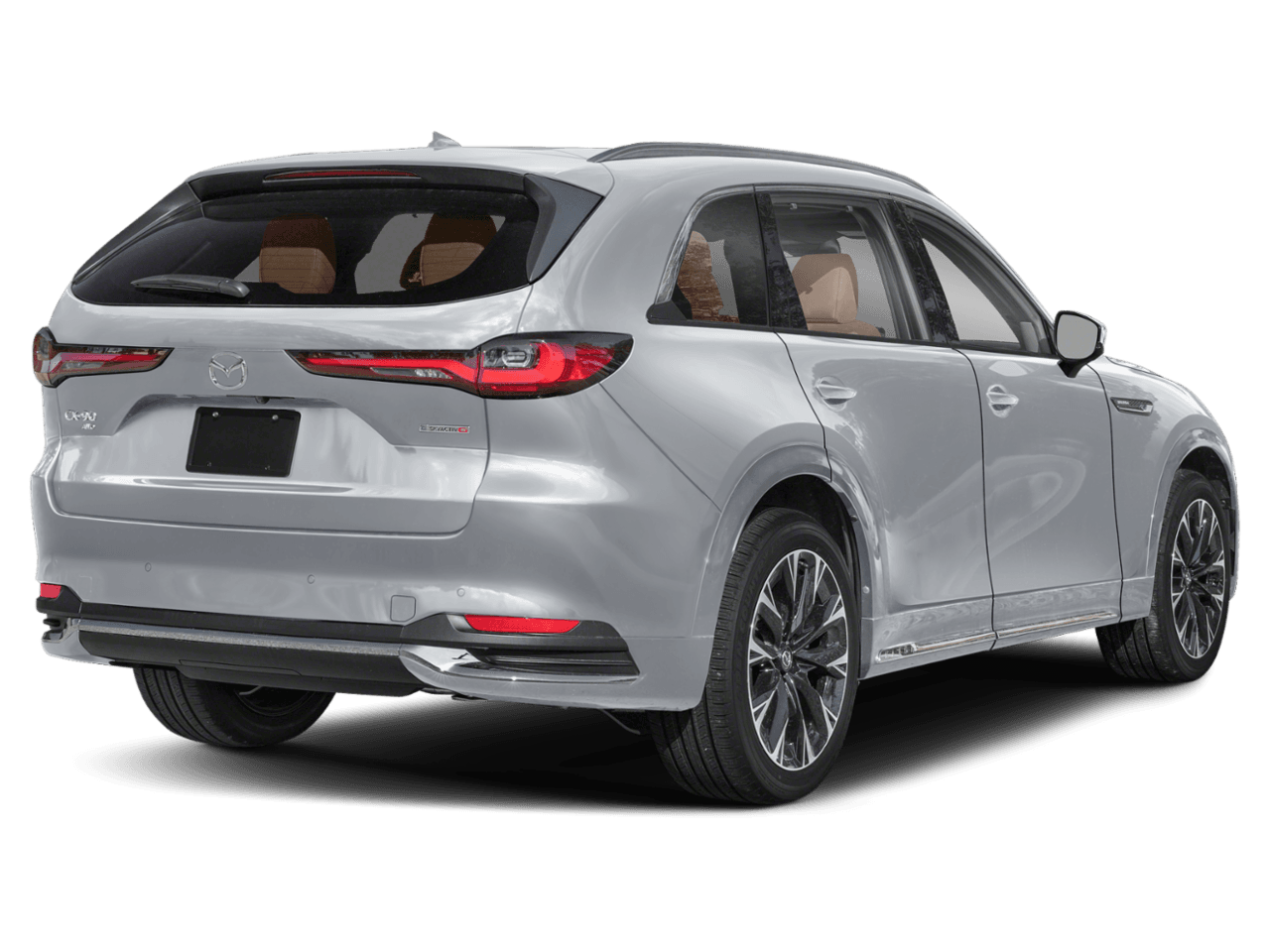 2025 Mazda CX-90 3.3 - Rear 3/4, facing to the right