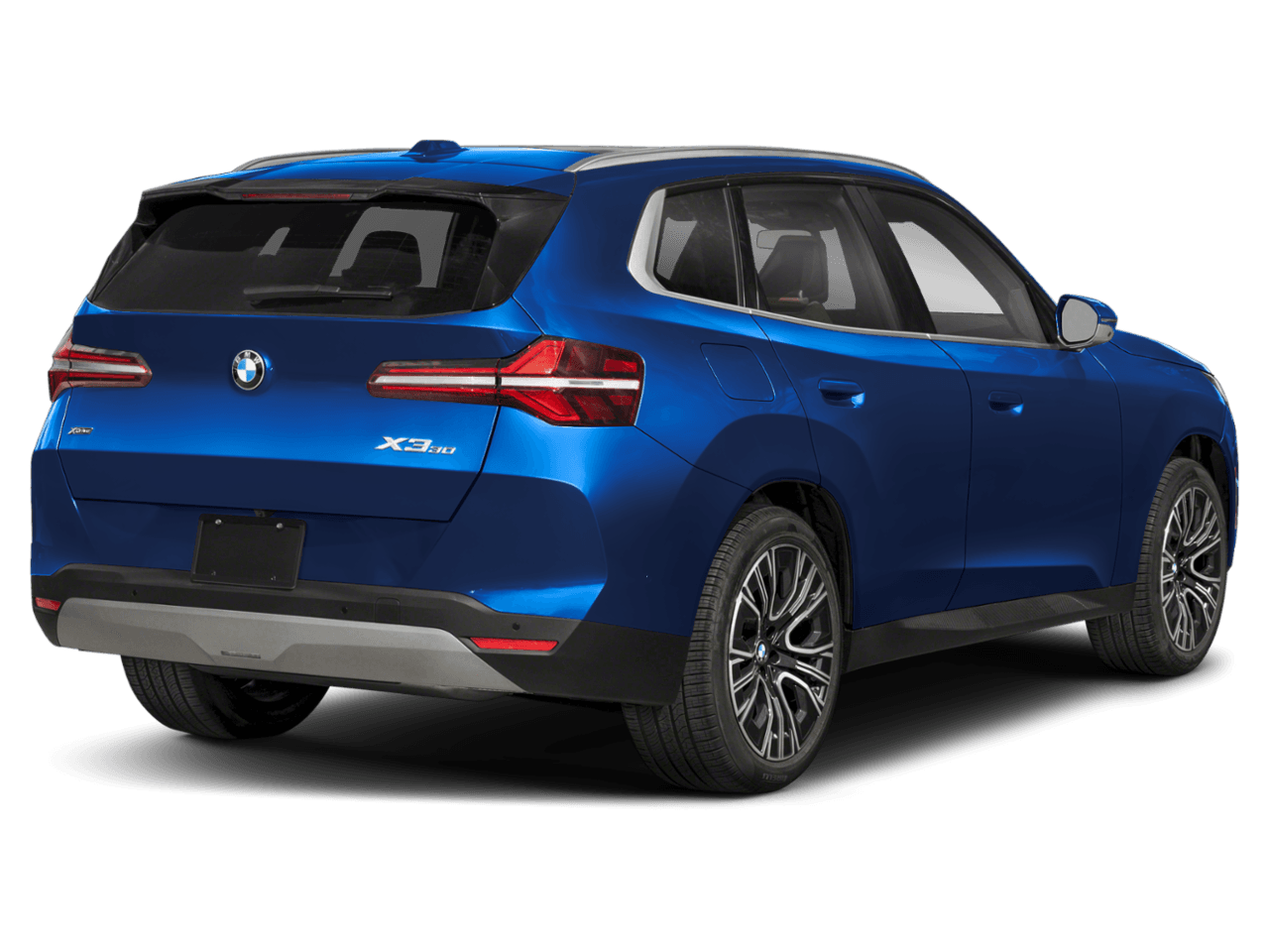 2025 BMW X3 M50 xDrive - Rear 3/4, facing to the right