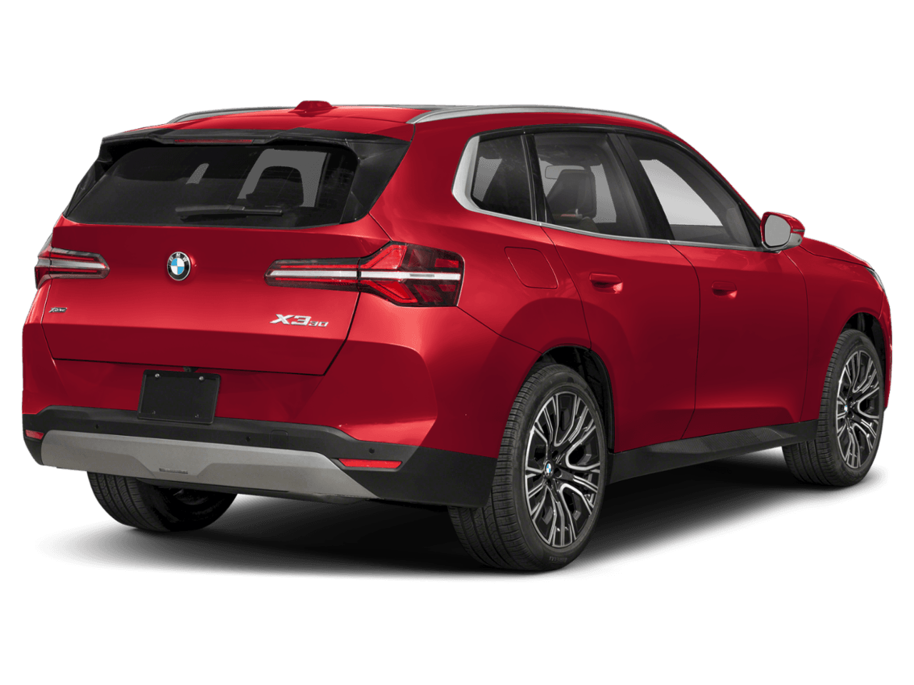 2025 BMW X3 M50 xDrive - Rear 3/4, facing to the right