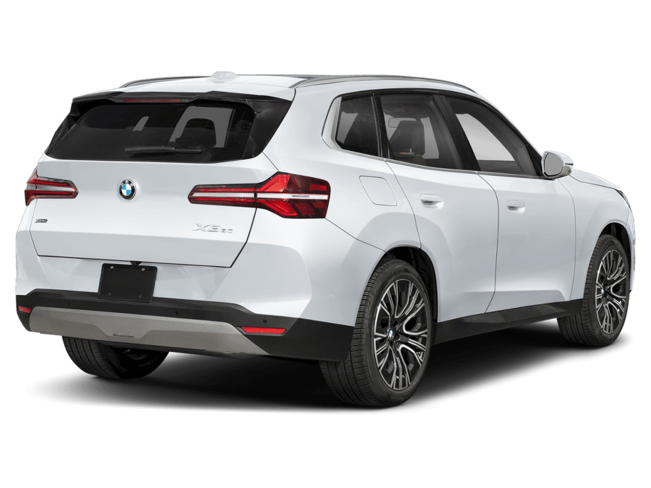 2025 BMW X3 M50 xDrive - Rear 3/4, facing to the right