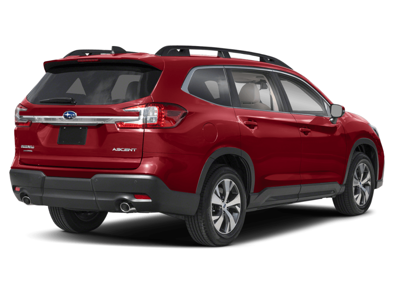 2025 Subaru Ascent Premium - Rear 3/4, facing to the right