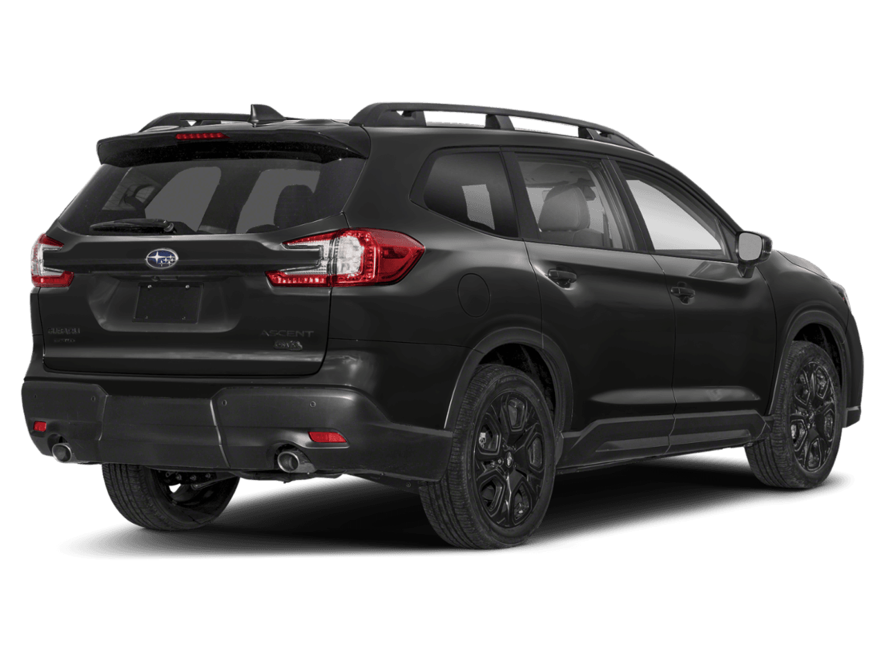 2025 Subaru Ascent Onyx - Rear 3/4, facing to the right
