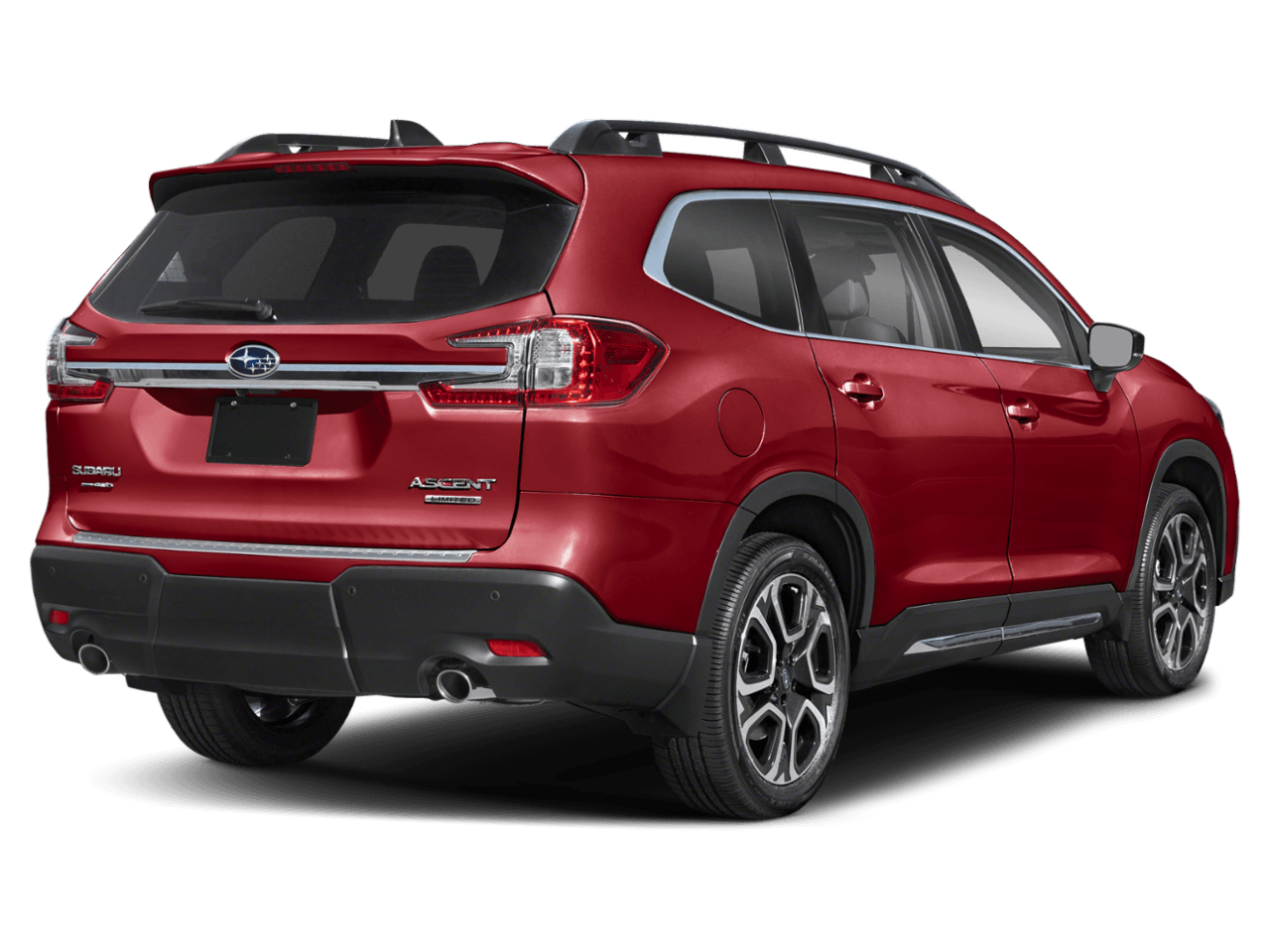 2025 Subaru Ascent Limited - Rear 3/4, facing to the right