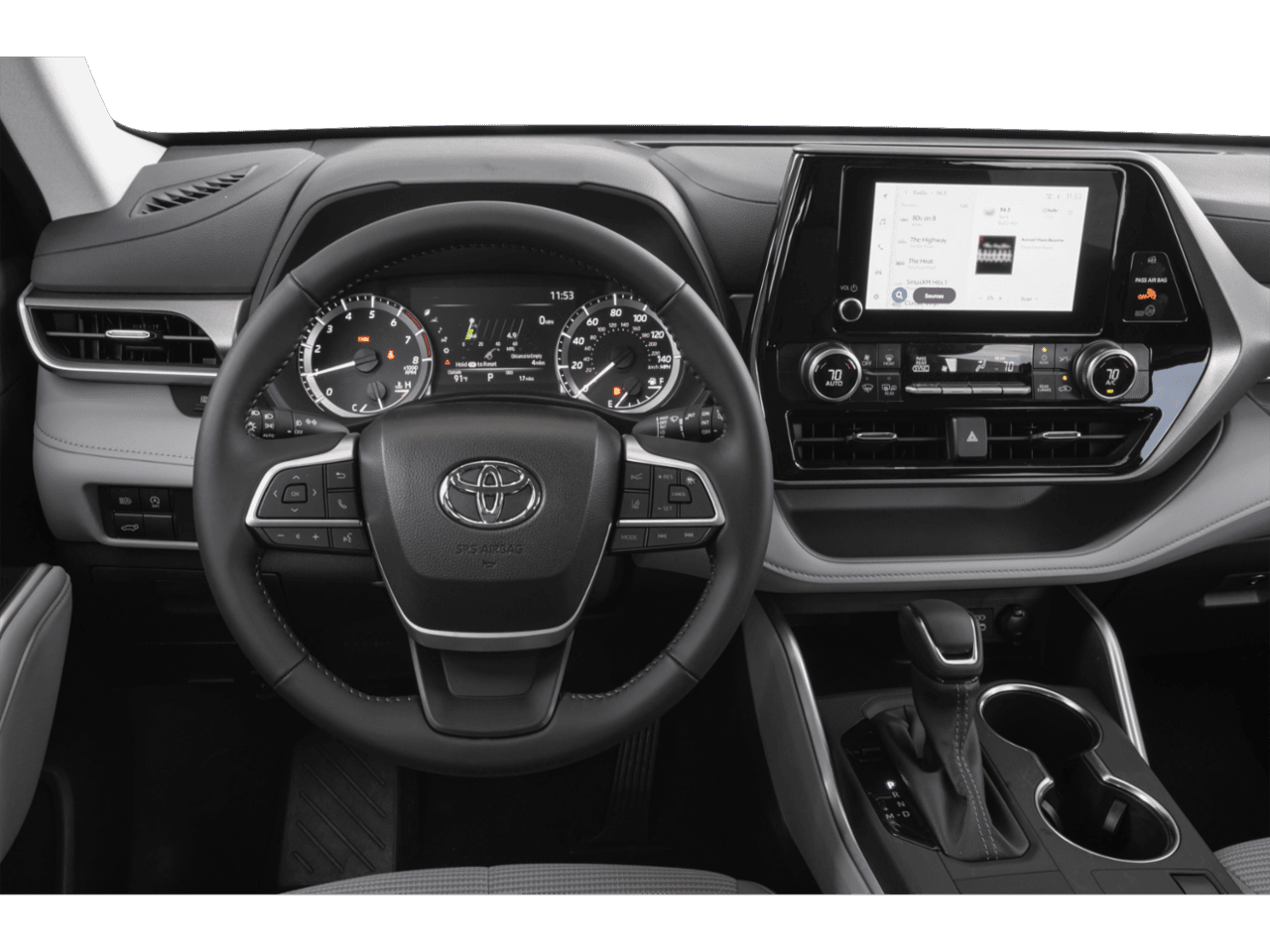 2025 Toyota Highlander LE - Interior Drivers Dash