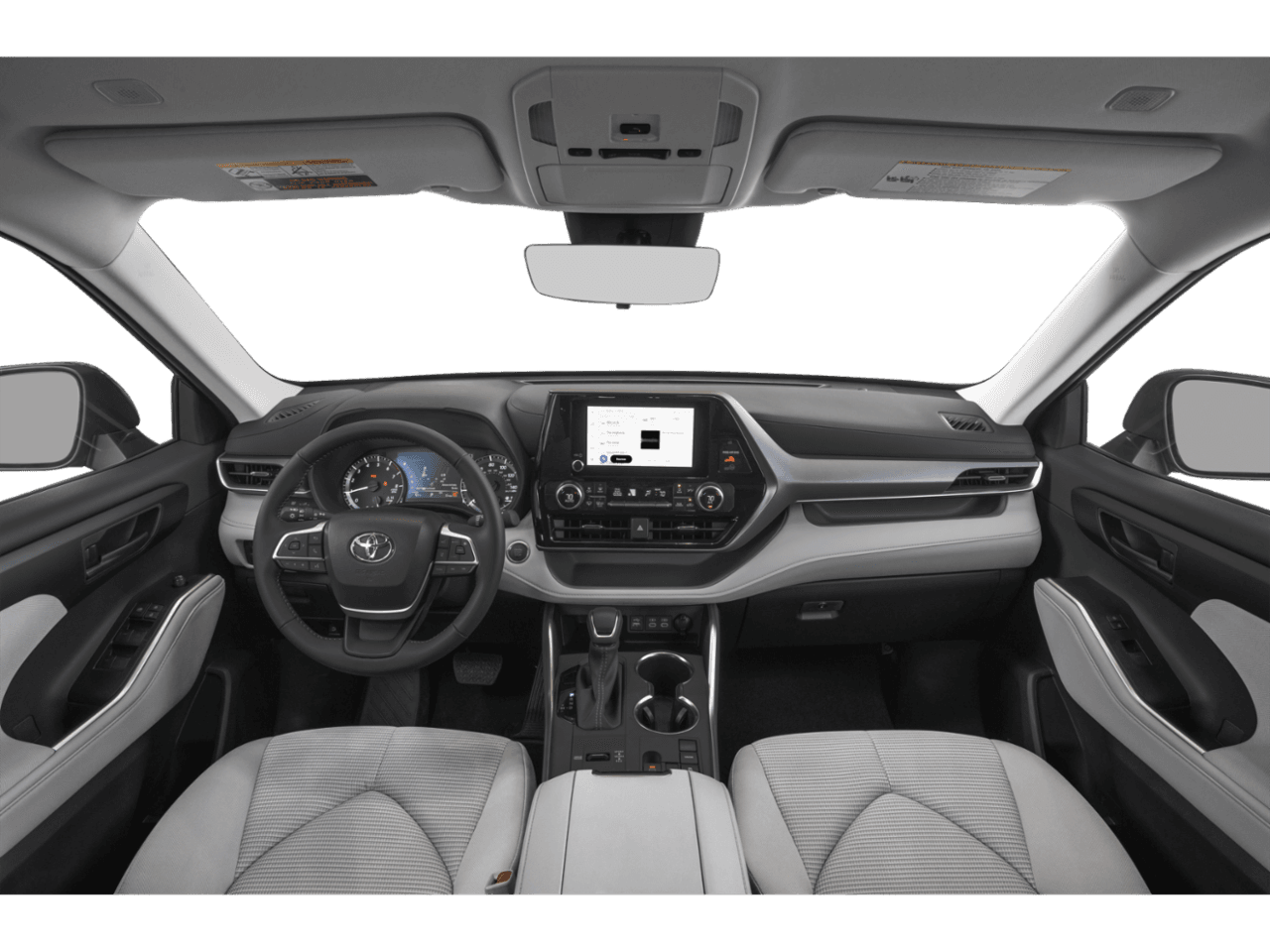2025 Toyota Highlander LE - Interior Full Dash Basic