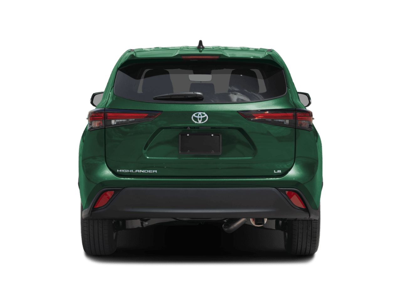 2025 Toyota Highlander LE - Rear (full)