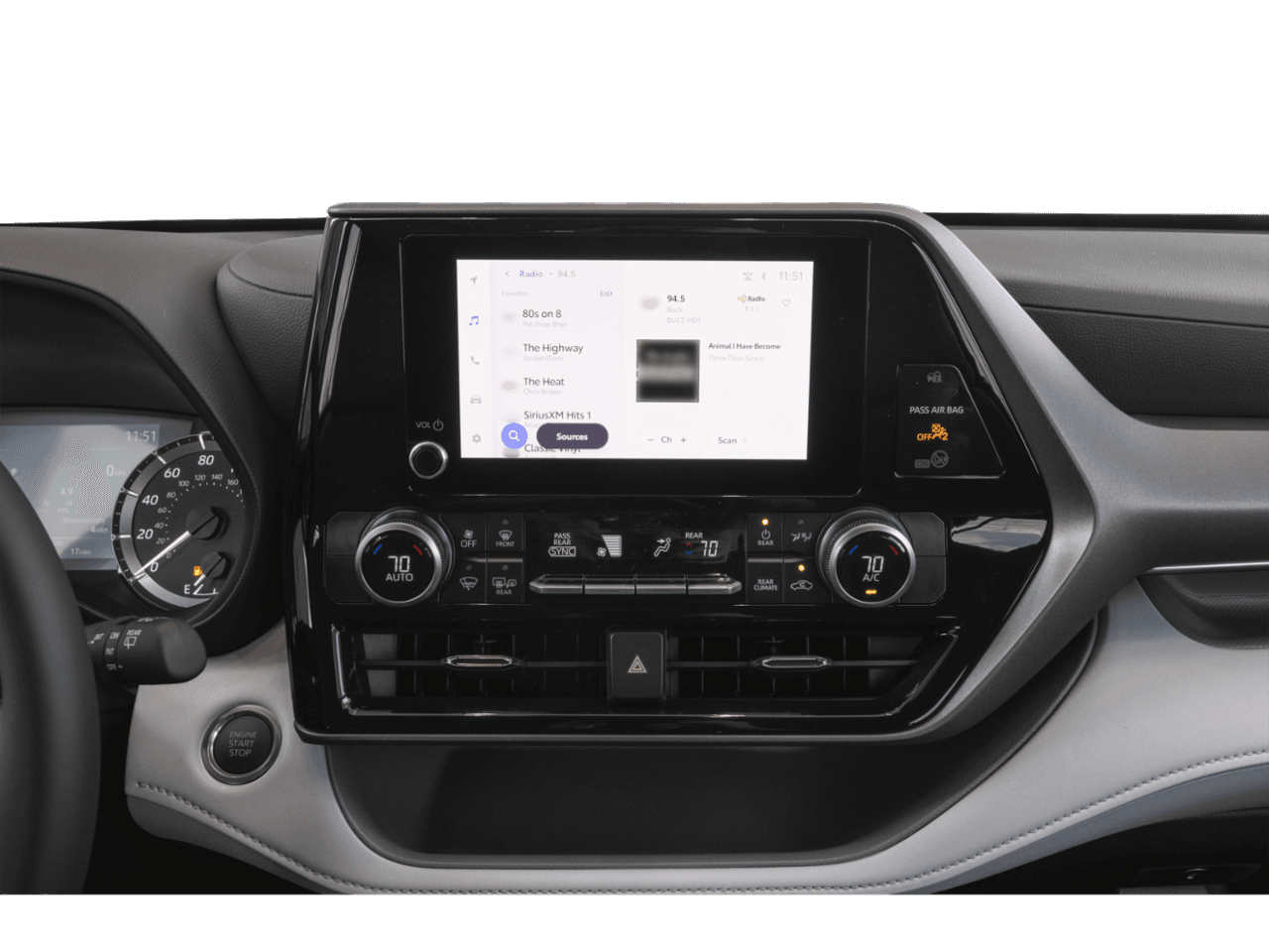 2025 Toyota Highlander LE - Interior Stereo System