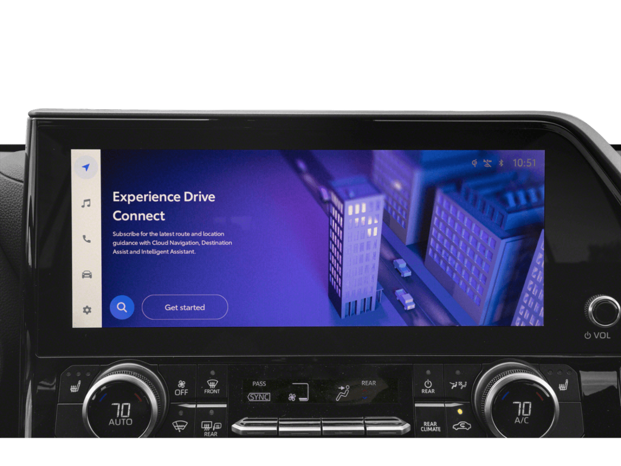 2025 Toyota Highlander XLE - Interior Navigation System