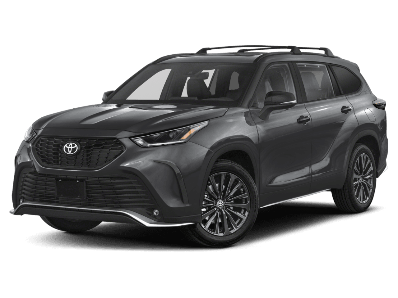 2025 Toyota Highlander XSE - Front 3/4, facing to the left