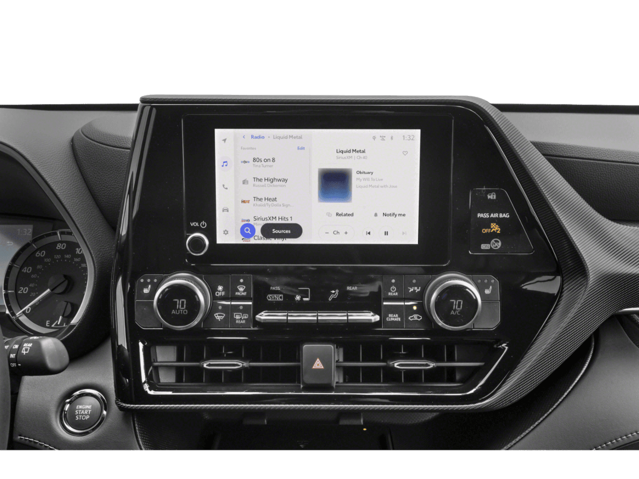 2025 Toyota Highlander XSE - Interior Stereo System