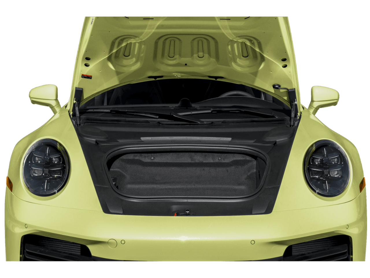 2025 Porsche 911 Carrera - Interior Trunk with Hatch Open Feature