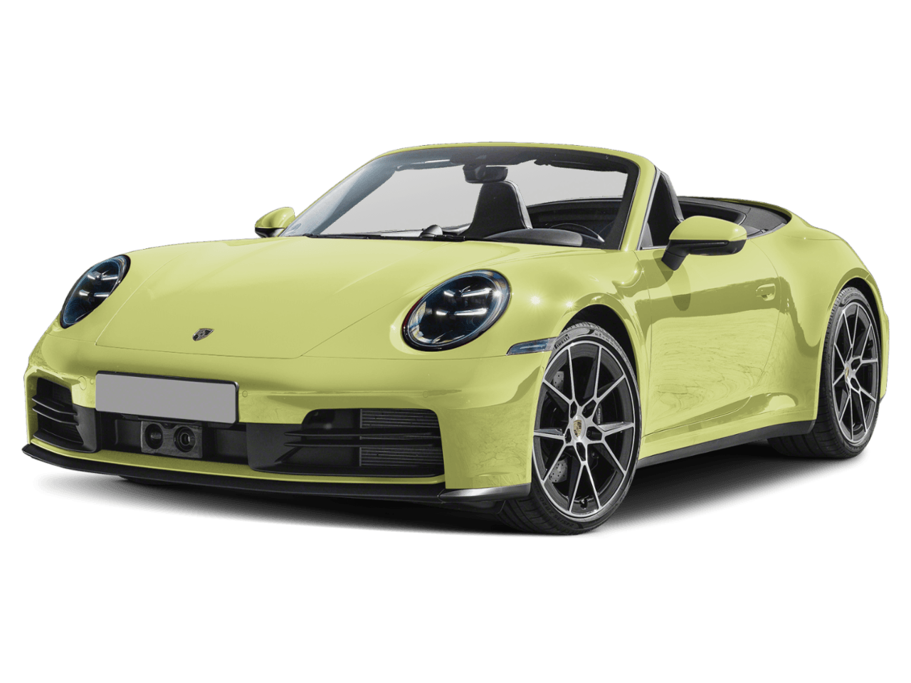 2025 Porsche 911 Carrera - Front 3/4, facing to the left