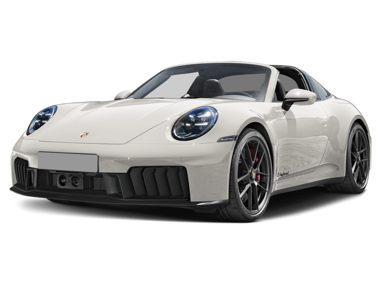2025 Porsche 911 Targa - Front 3/4, facing to the left