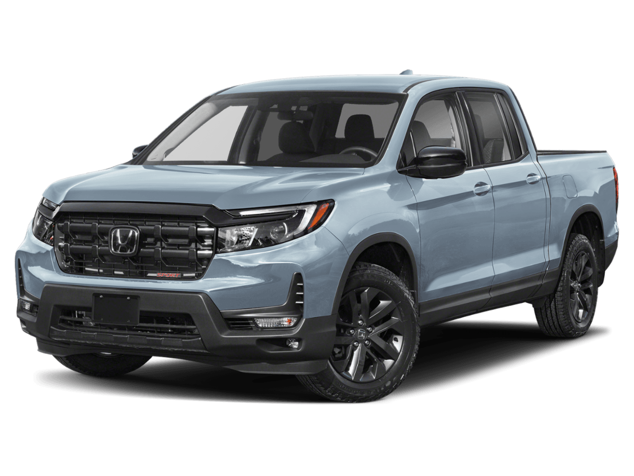 2025 Honda Ridgeline Sport+ - Front 3/4, facing to the left