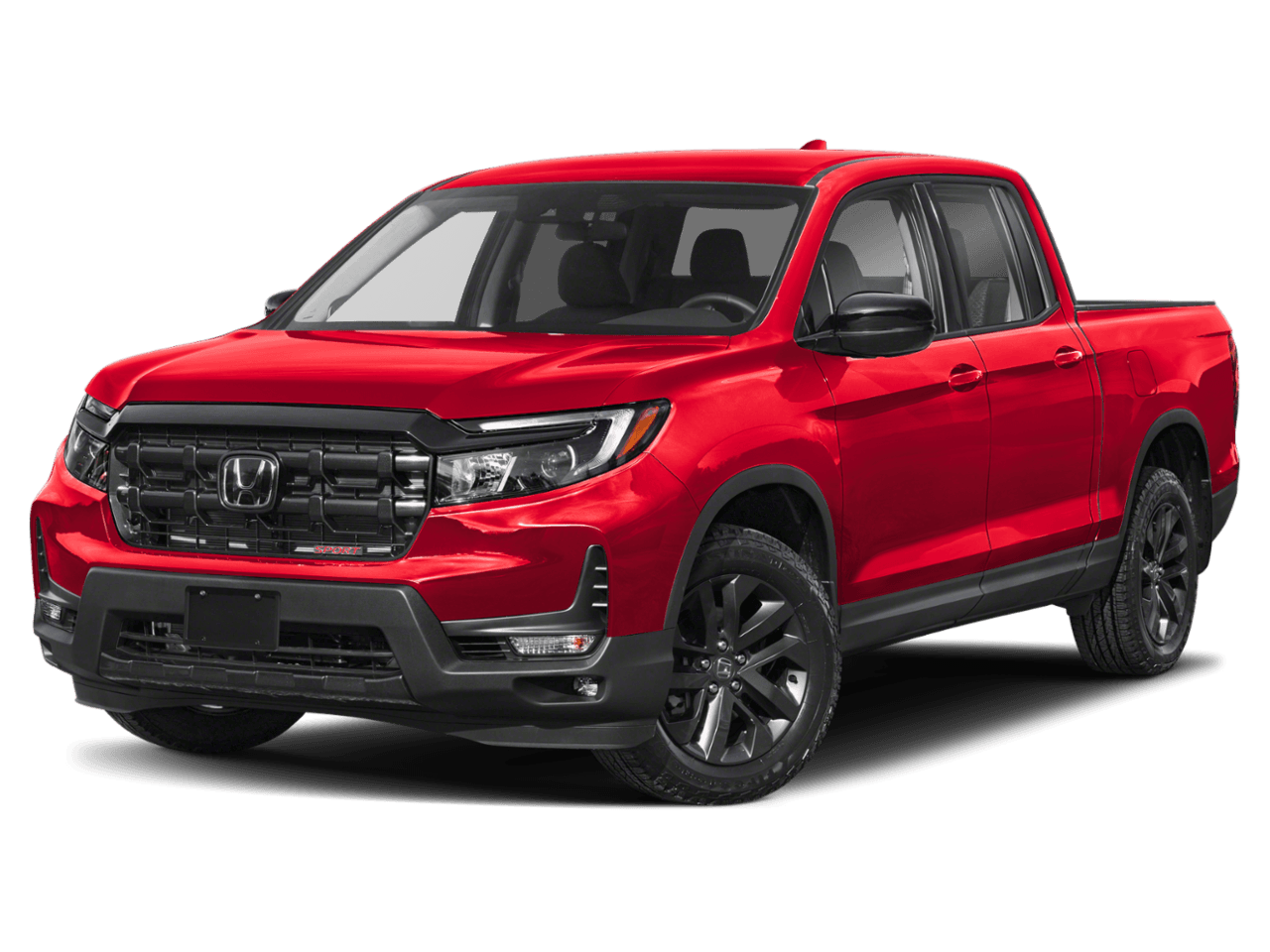 2025 Honda Ridgeline Sport+ - Front 3/4, facing to the left