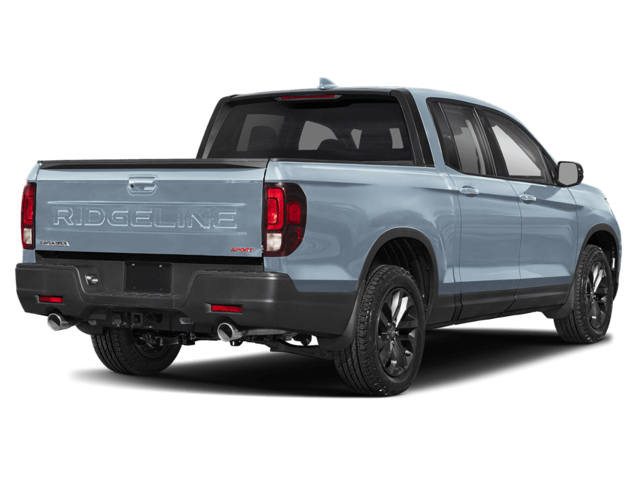 2025 Honda Ridgeline Sport+ - Rear 3/4, facing to the right