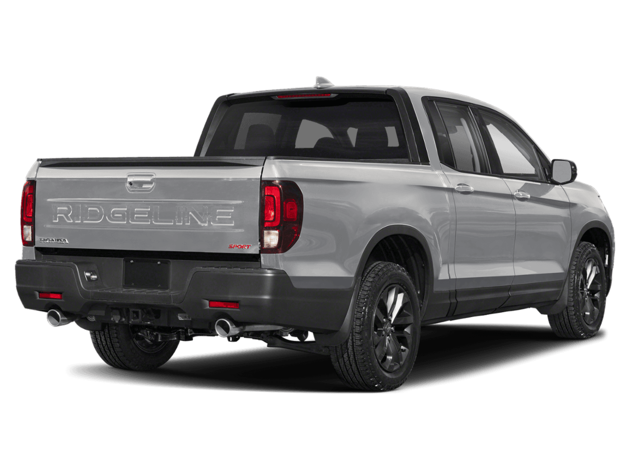 2025 Honda Ridgeline Sport+ - Rear 3/4, facing to the right