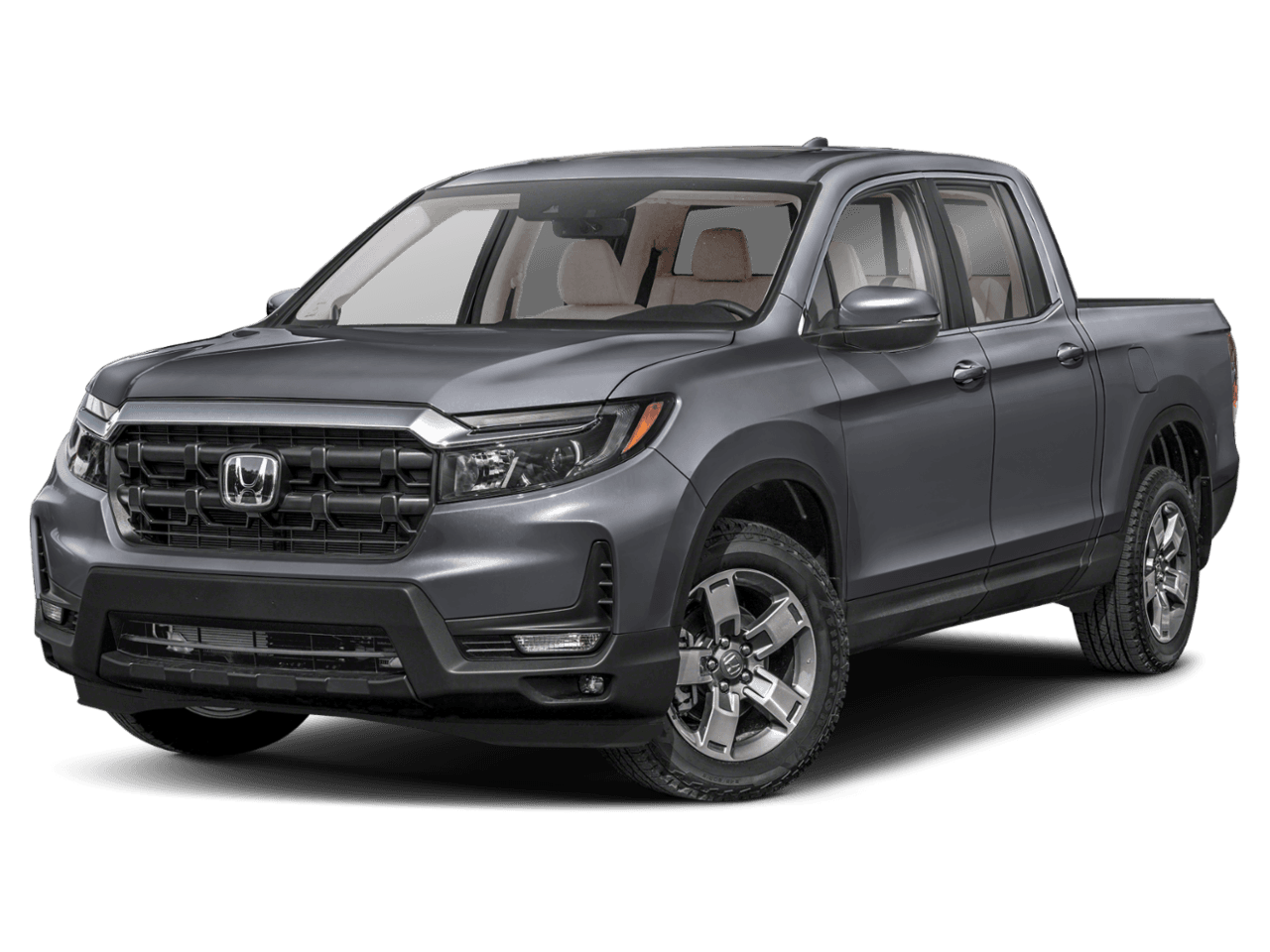 2025 Honda Ridgeline RTL+ - Front 3/4, facing to the left