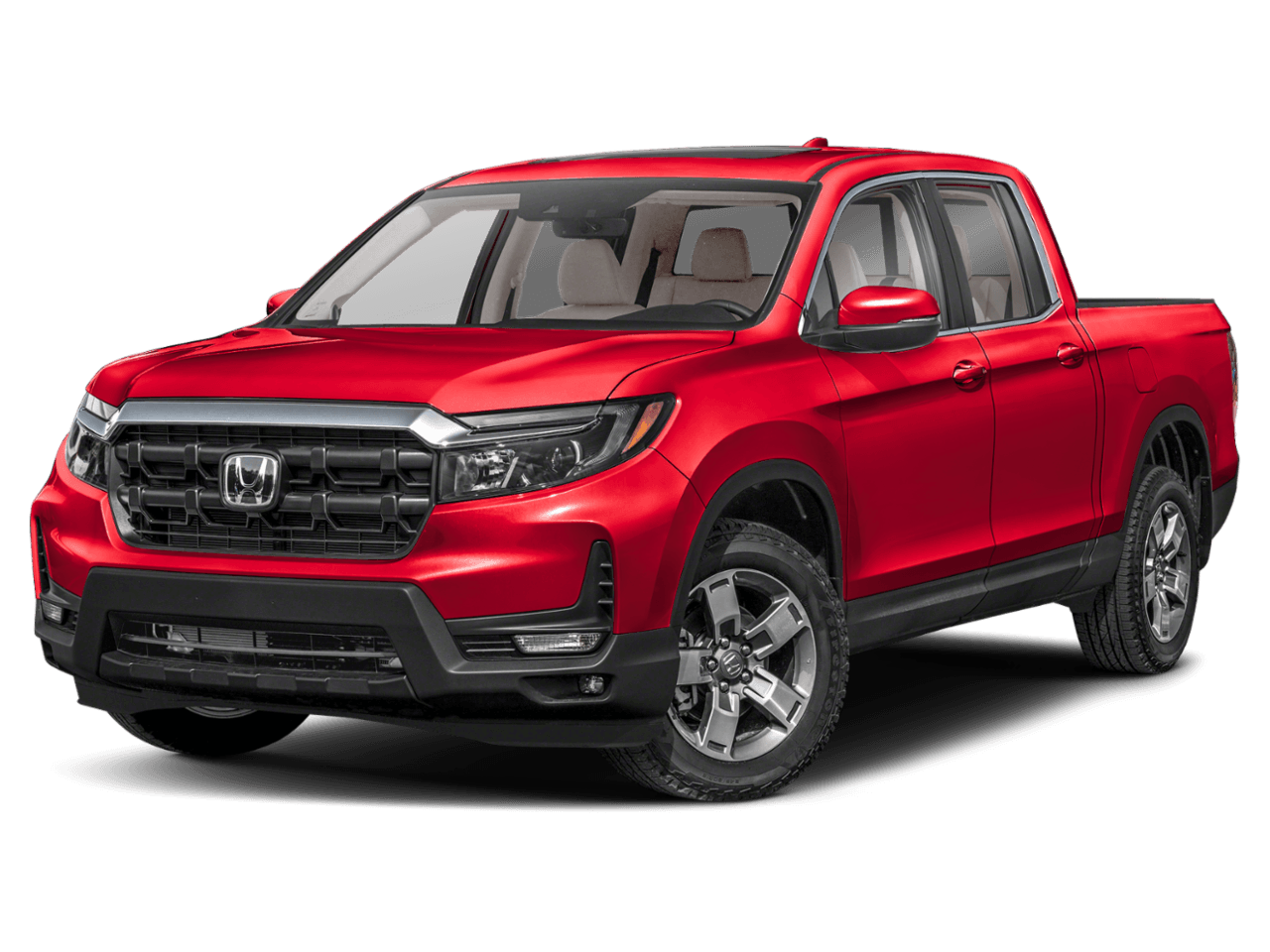 2025 Honda Ridgeline RTL+ - Front 3/4, facing to the left