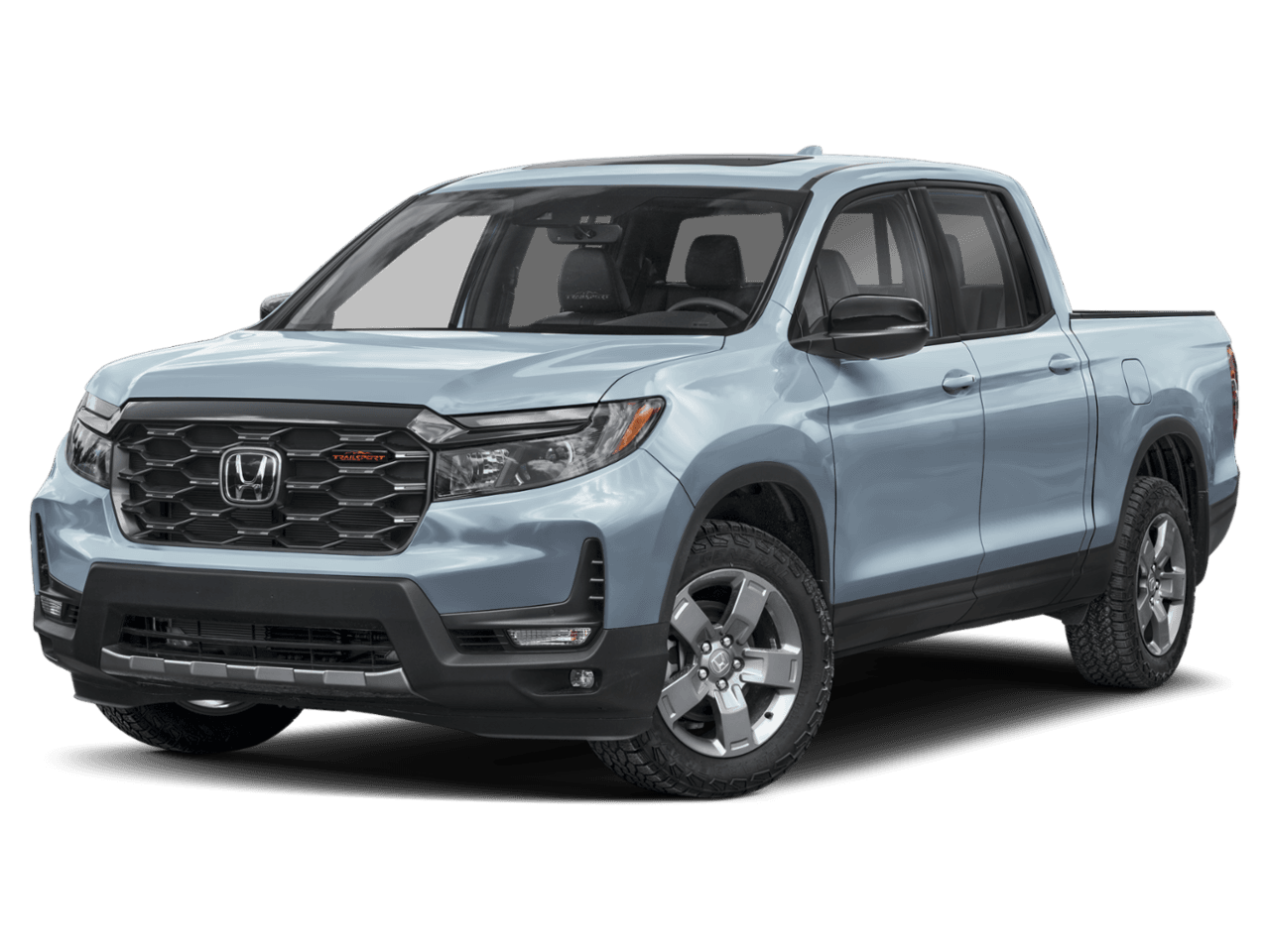 2025 Honda Ridgeline TrailSport+ - Front 3/4, facing to the left