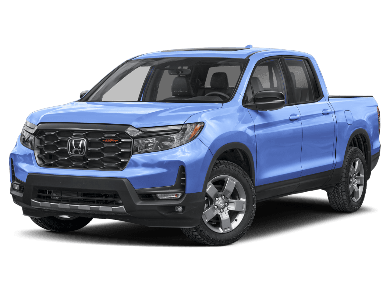 2025 Honda Ridgeline TrailSport+ - Front 3/4, facing to the left