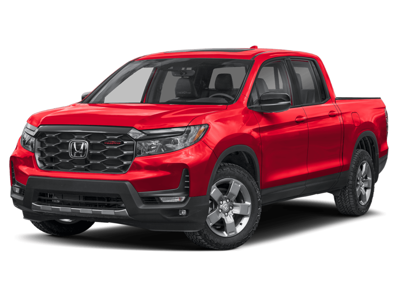 2025 Honda Ridgeline TrailSport+ - Front 3/4, facing to the left