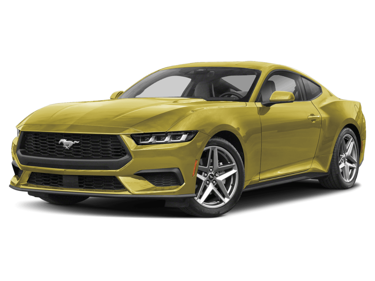2025 Ford Mustang EcoBoost - Front 3/4, facing to the left