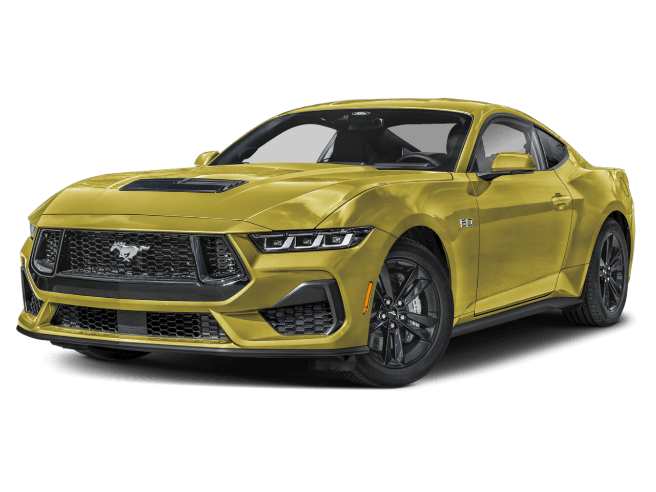2025 Ford Mustang GT - Front 3/4, facing to the left