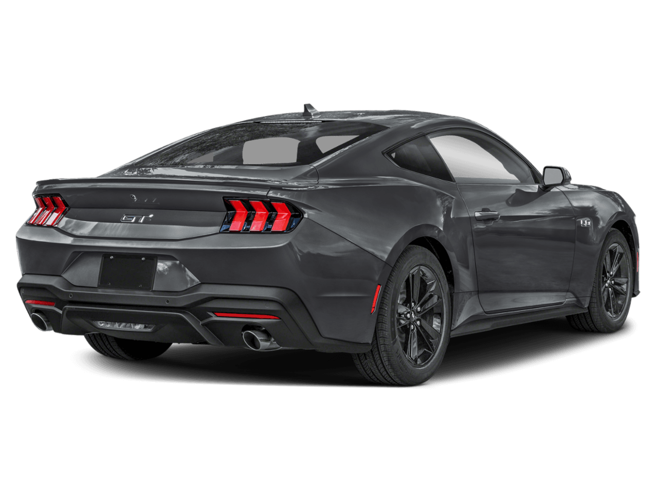 2025 Ford Mustang GT - Rear 3/4, facing to the right