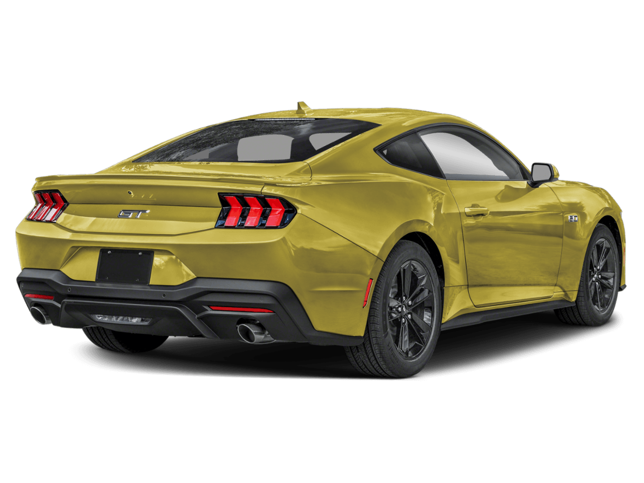 2025 Ford Mustang GT - Rear 3/4, facing to the right