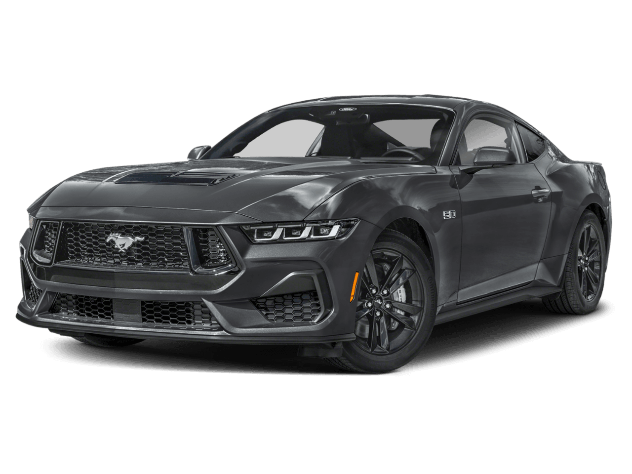 2025 Ford Mustang GT - Front 3/4, facing to the left