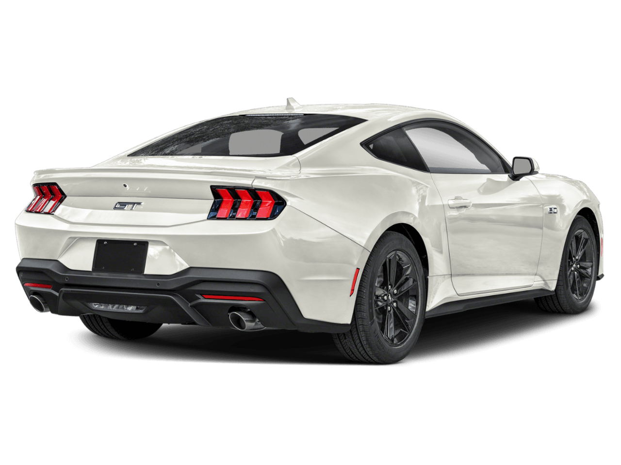 2025 Ford Mustang GT - Rear 3/4, facing to the right