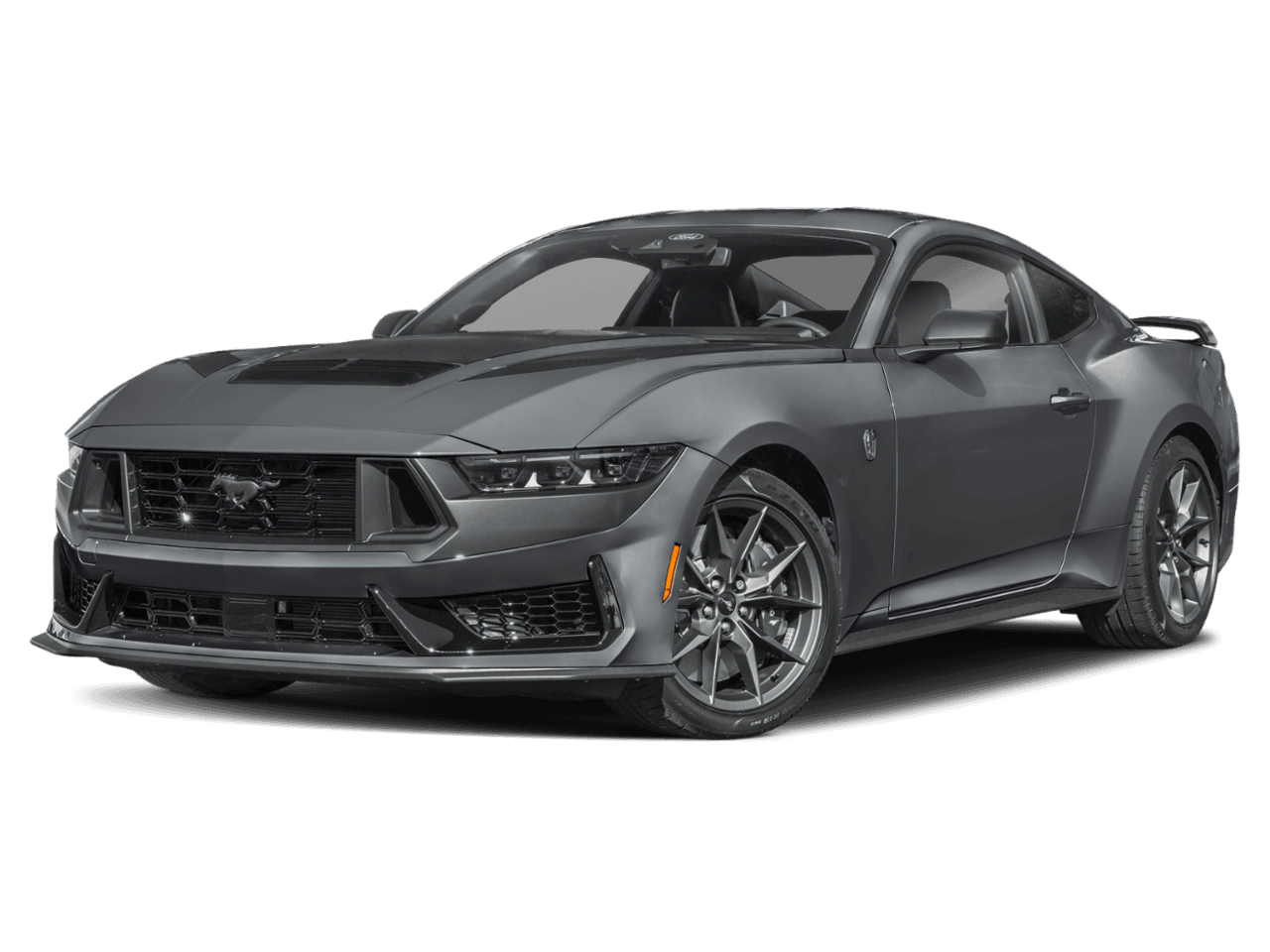 2025 Ford Mustang Dark - Front 3/4, facing to the left
