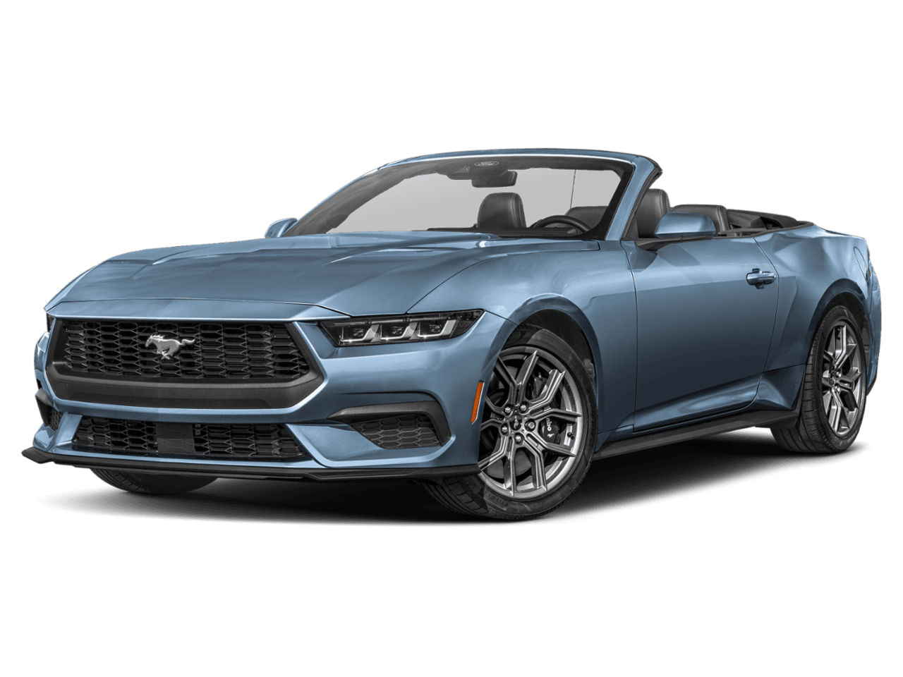 2025 Ford Mustang EcoBoost - Front 3/4, facing to the left