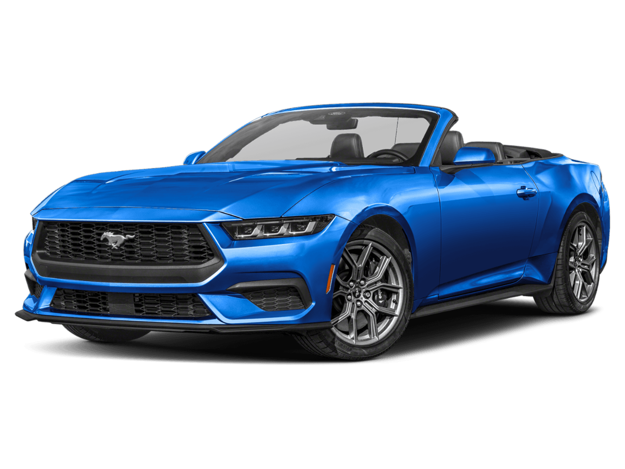 2025 Ford Mustang EcoBoost - Front 3/4, facing to the left