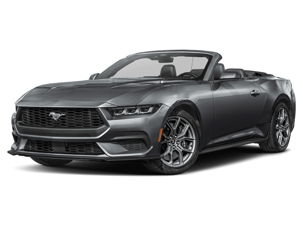 2025 Ford Mustang EcoBoost - Front 3/4, facing to the left