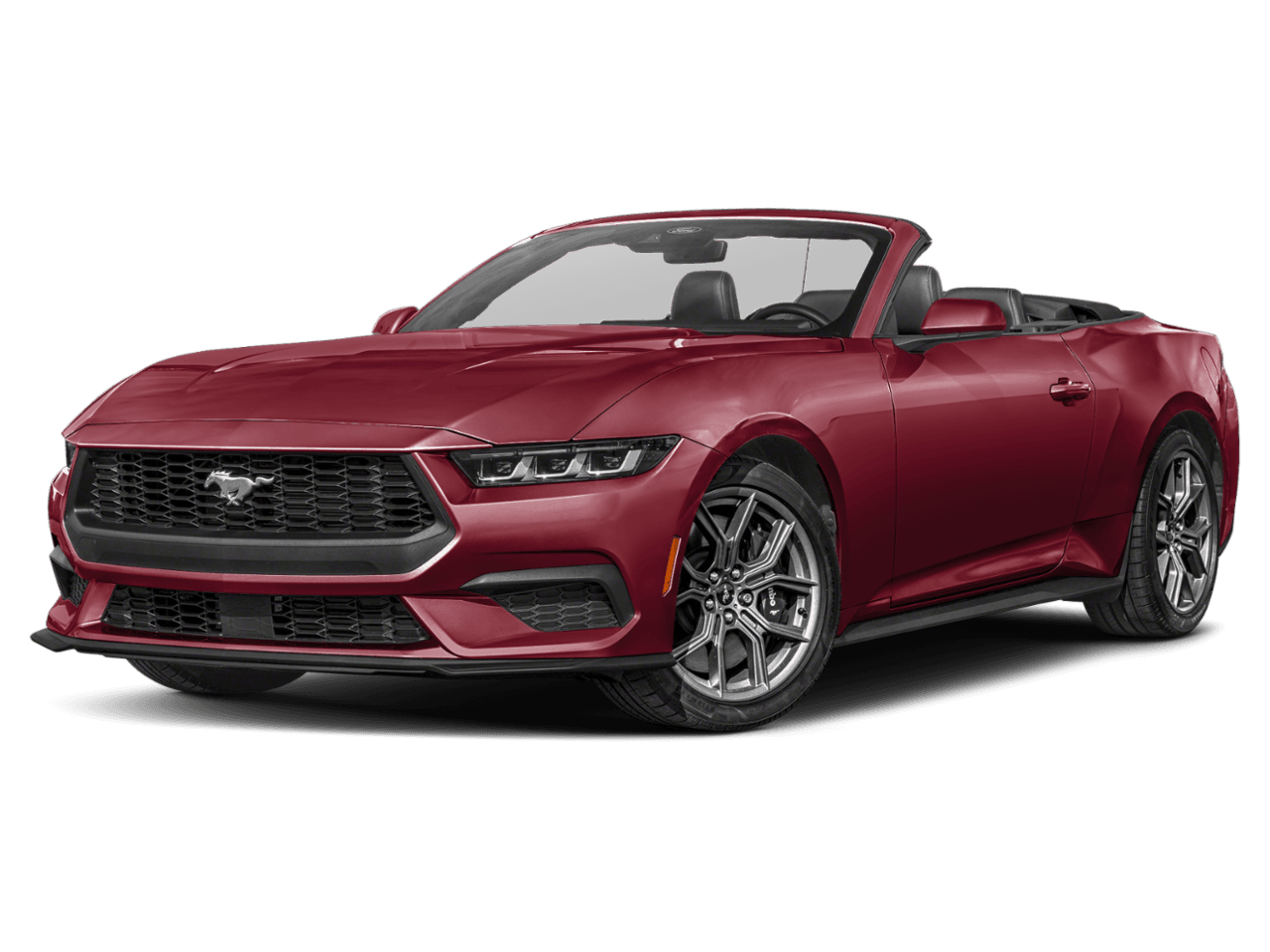 2025 Ford Mustang EcoBoost - Front 3/4, facing to the left