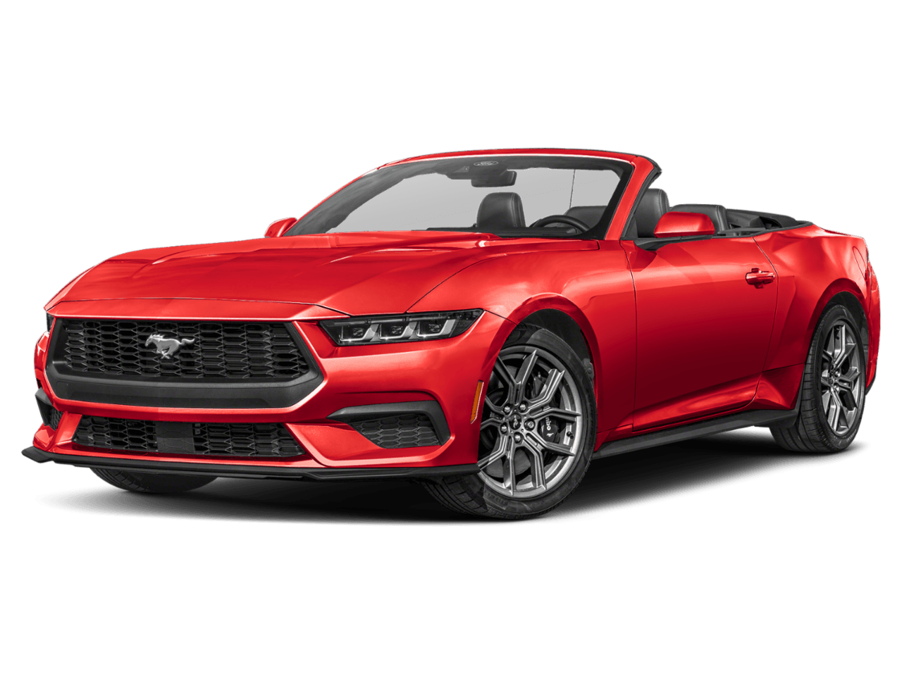 2025 Ford Mustang EcoBoost - Front 3/4, facing to the left