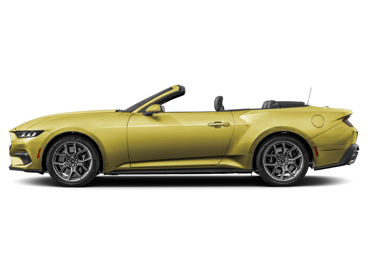2025 Ford Mustang EcoBoost - Profile, facing to the left