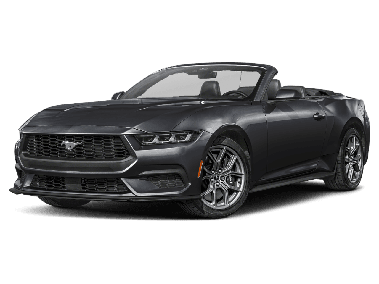 2025 Ford Mustang EcoBoost - Front 3/4, facing to the left