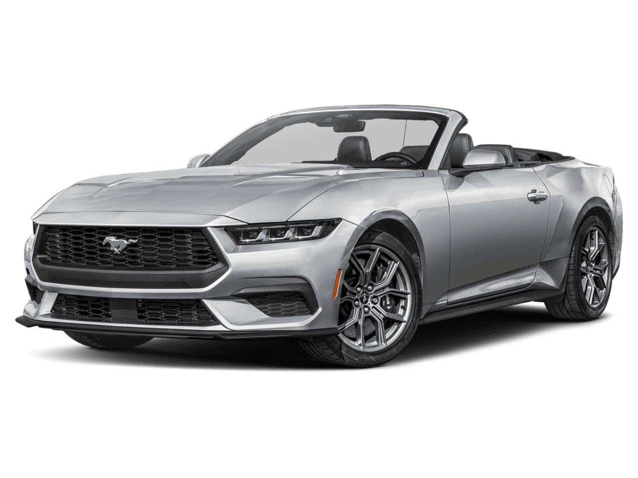2025 Ford Mustang EcoBoost - Front 3/4, facing to the left