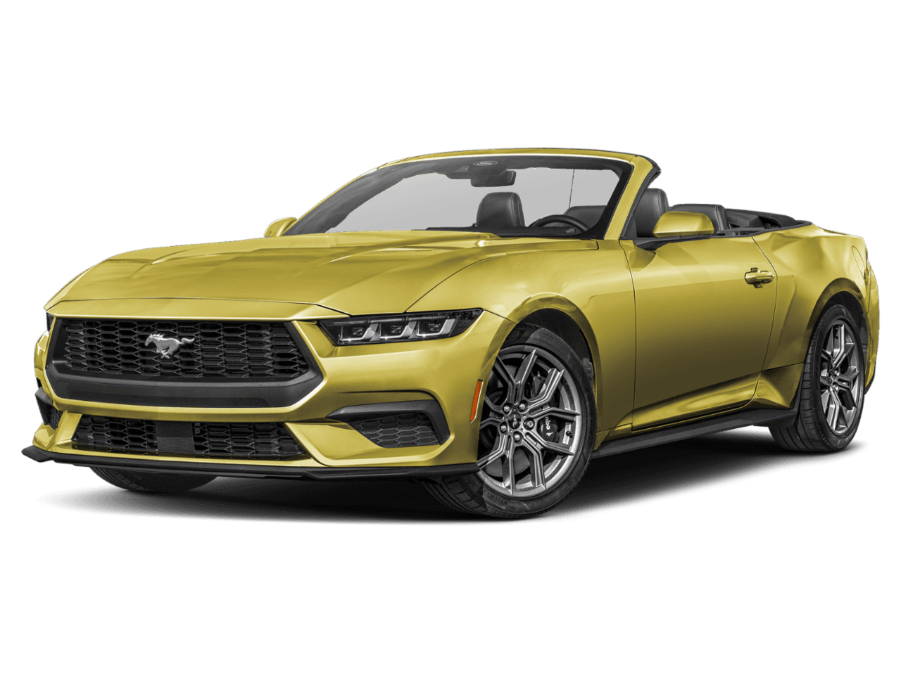 2025 Ford Mustang EcoBoost - Front 3/4, facing to the left