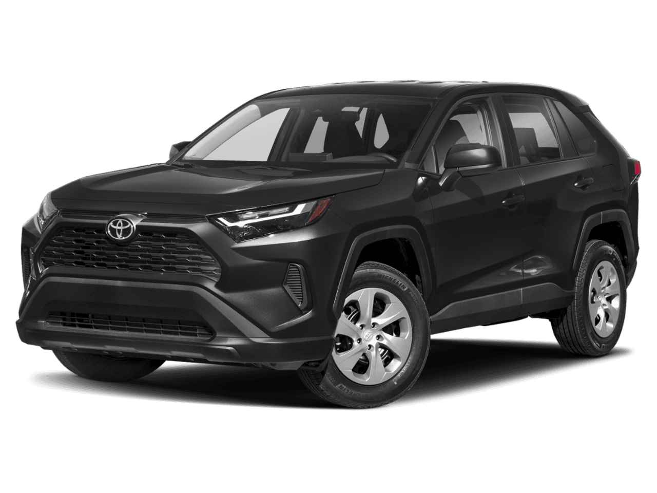 2025 Toyota RAV4 LE - Front 3/4, facing to the left